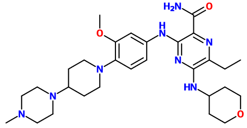 (图片) MC010315 Gilteritinib (ASP-2215)